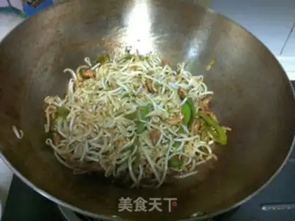 Make Green bean sprouts step 9
