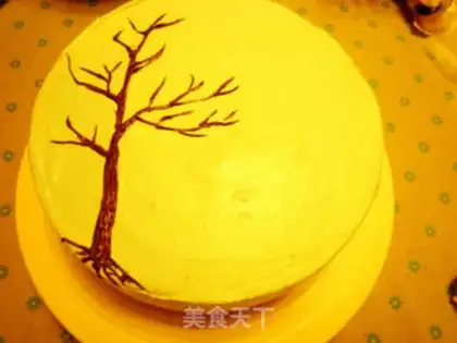 Make Autumn butter cream cake step 25