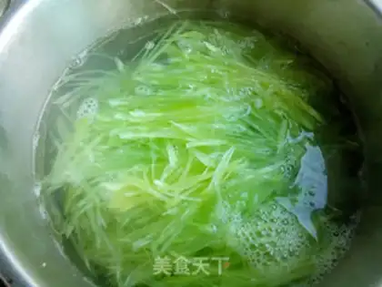 Make Spicy silk step 1