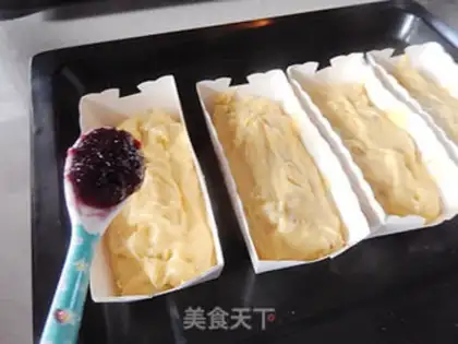 Make Blueberry walnut cake step 6