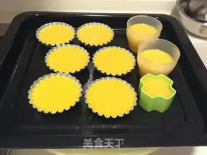 Make Mango pudding step 4