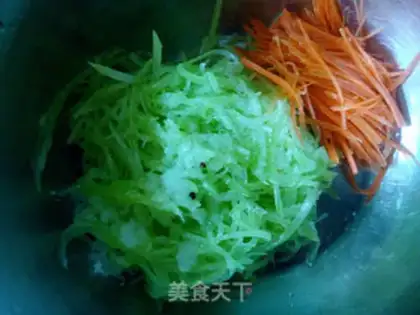 Make Spicy silk step 3