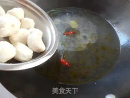 Make Fishball spicy step 5