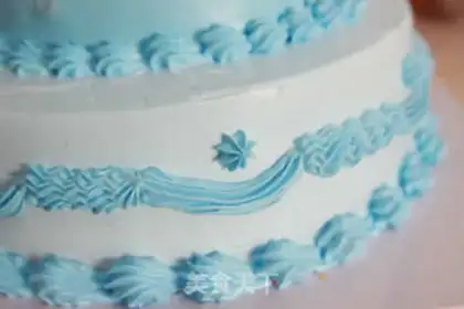 Make Princess Frozen Cake step 32