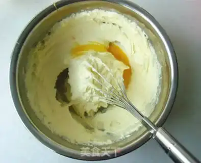 Make Flower cookies step 1