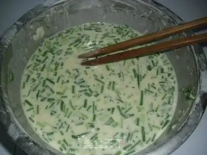 Make Egg onion waffles step 4
