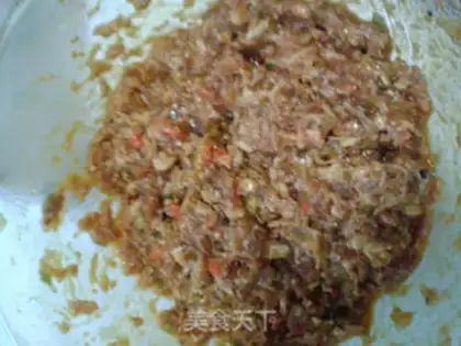 Make Crab buns step 2