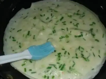 Make Egg onion waffles step 7