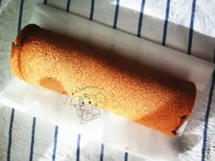 Make Easy bear cake roll step 8