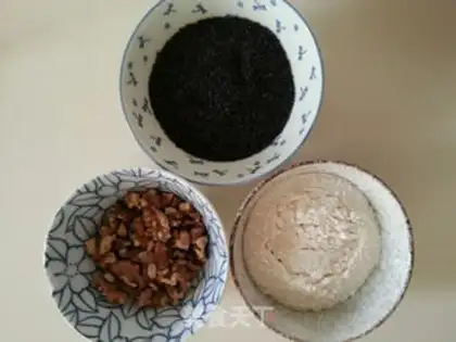 Make Black sesame walnut step 0