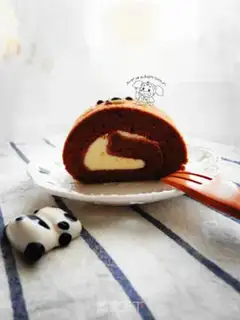 Make Easy bear cake roll step 10
