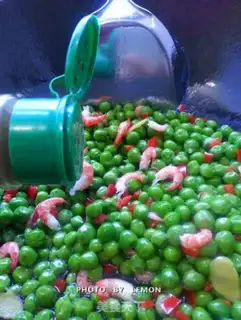 Make Peas and shrimp step 7
