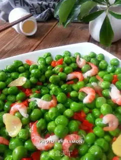 Make Peas and shrimp step 8