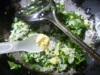 Make Eggs and rice step 7