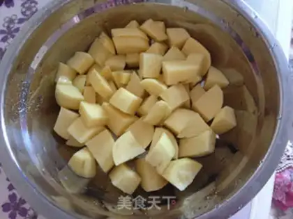 Make Potato chicken step 0