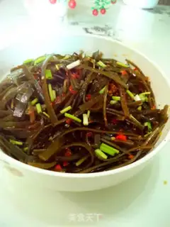 Make Hot pepper and seaweed step 8