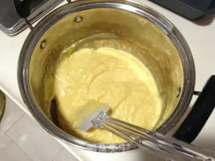 Make Fast-hand corncake step 2