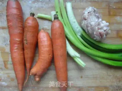 Make Carrot dumplings step 1