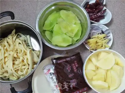 Make Boiled meat step 1