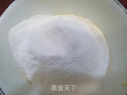 Make Black sesame waffles step 2