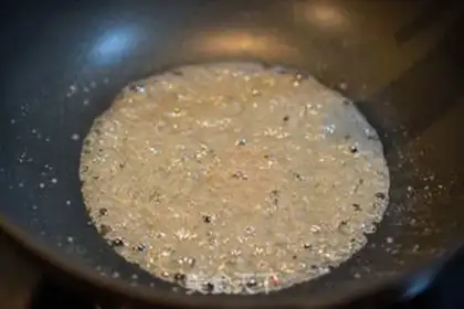 Make Frost peanuts step 1