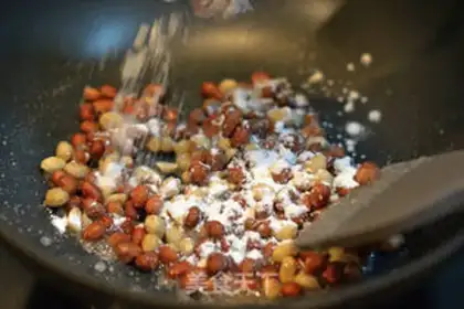 Make Frost peanuts step 3