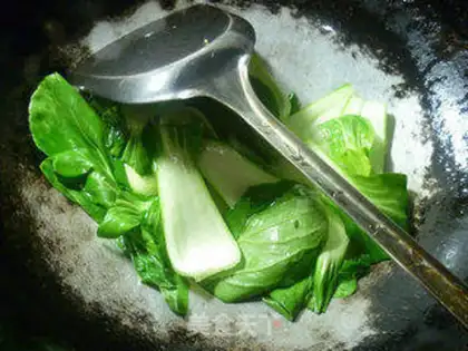 Make Green egg rice line step 5