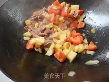 Make Xinjiang soup step 6