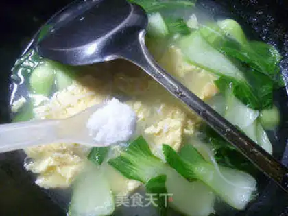 Make Green egg rice line step 8