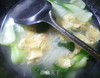 Make Green egg rice line step 10