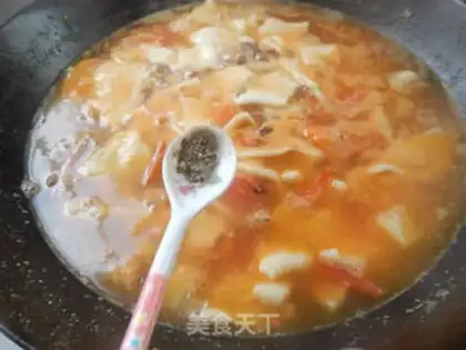 Make Xinjiang soup step 11