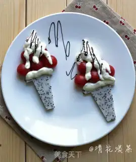 Make Fruit ice cream step 2