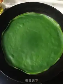 Make Spinach omelet step 6