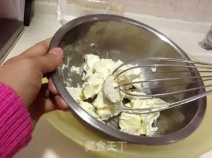 Make Frozen lemon cheesecake step 2