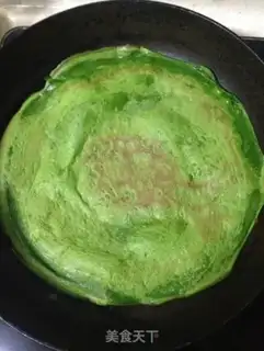 Make Spinach omelet step 7