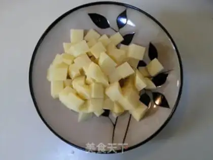 Make Curry beef stew potatoes step 1