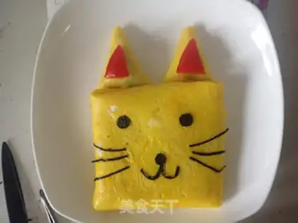 Make Pussy omelet step 11