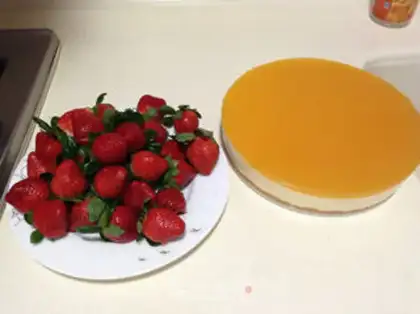 Make Frozen lemon cheesecake step 10