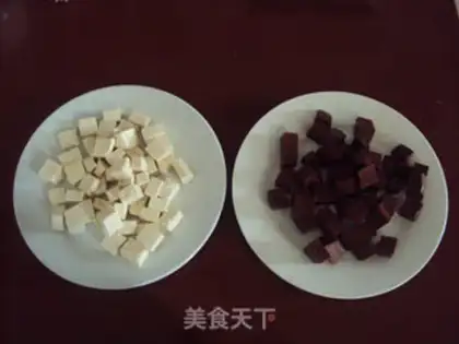 Make Red and white tofu step 3