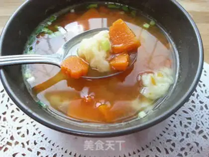 Make Pumpkin noodle soup step 9