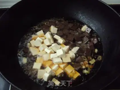 Make Red and white tofu step 11