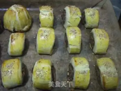 Make A souffle with red bean dates step 11