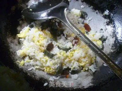 Make Double egg fried rice step 6