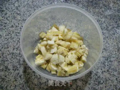 Make Banana pie step 2