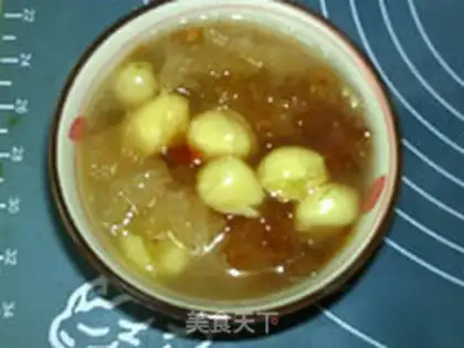 Make Peach tarts and silver spoons step 12