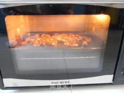 Make Peach pecan cookies step 1