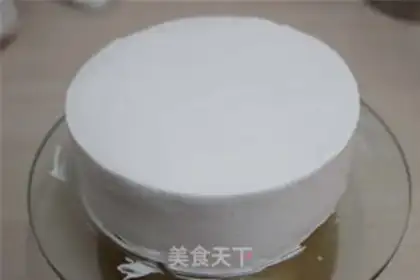 Make Christmas garter cake step 19