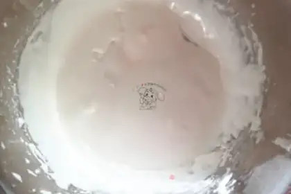 Make Christmas gingerbread house step 10