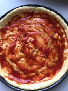 Make A field pizza step 7