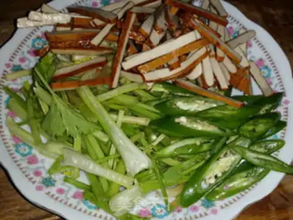 Make Celery fragrance step 1